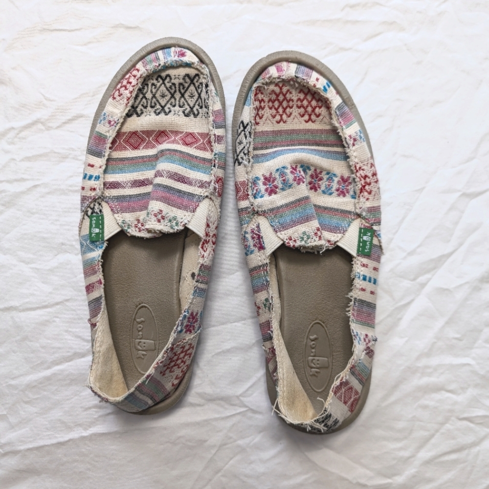 Women's Sanuk Cloth Flats